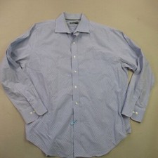 Polo Ralph Lauren Shirt Mens 17 Long Sleeve Button Front Classic Fit Stretch