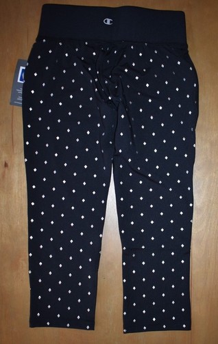 New Womens Virginia Tech Hokies Champion Workout Capri Pants XS spandex stretch - Picture 3 of 3