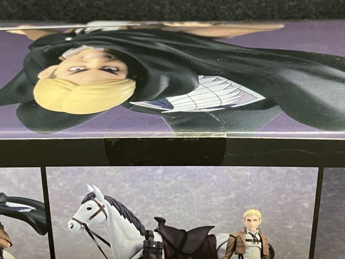 Max Factory Figma Action Figure Erwin Smith - Attack On Titan - Con Cavallo E Accessori - 3