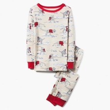 NWT Gymboree Christmas Boys Gymmies Dino Winter Dinosaur Pajama Set Holiday