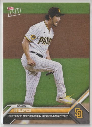 2023 Topps Now 710 Yu Darvish