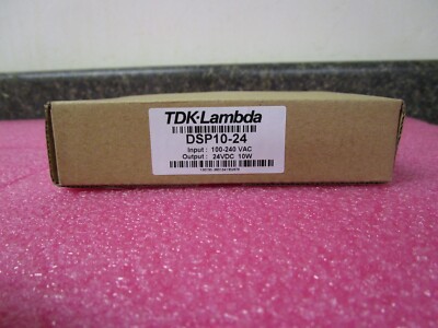 NEW! TDK-Lambda DSP10-24 PLC AC/DC DIN Rail Power Supply