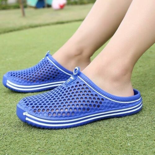Herren Strand Hausschuhe Schuhe Clogs Sandalen Slipper Schwimmen Barfuß Flach Garten Unisex - Bild 18 von 30