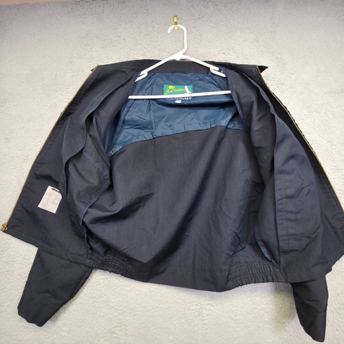 Jack Nicklaus Gleneagles Jacket Mens 40 Black Raglan Sleeve Golf Sports Classic - Picture 6 of 17