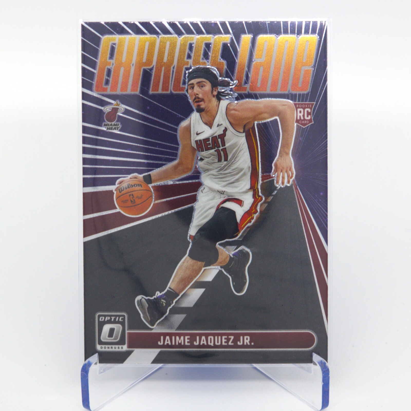 2023-24 Panini Donruss Optic Express Lane Jaime Jaquez Jr. RC Rookie #20 HEAT