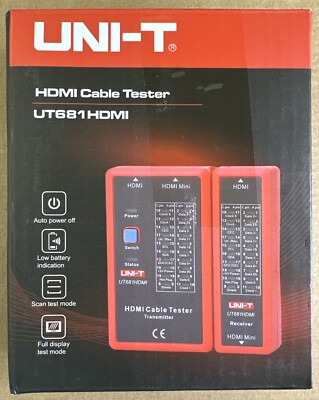 NEW UNI-T UT681HDMI Cable Tester data cable tester