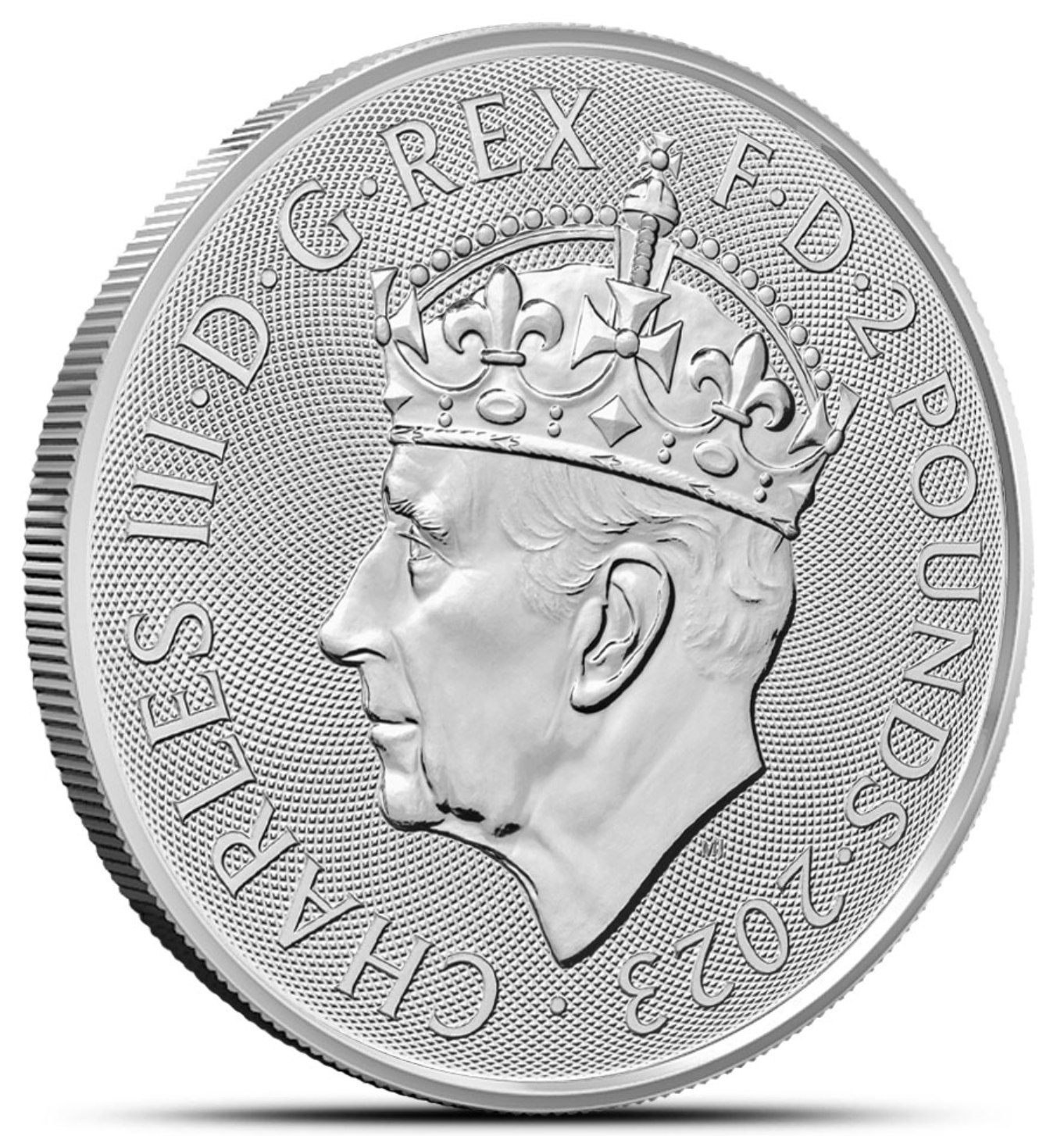 2023 BRITANNIA CORONATION Royal Mint King CHARLES 1 oz. 999 Silver Coin