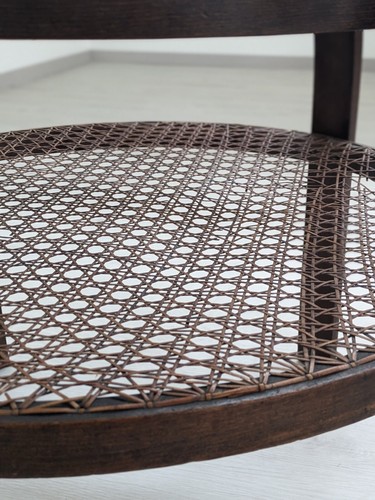 Gustavo Pulitzer Finali - Tavolino da salotto - Legno, Vetro, Paglia di Vienna - Foto 15 di 18