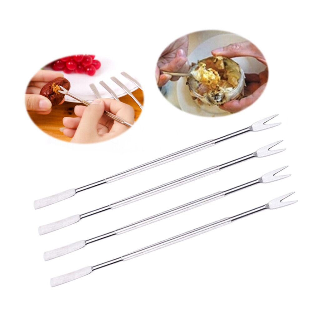 Purchase Stainless Steel Lobster Fork Nut for Restaurant Pic Max 87% OFF Pick Kitchen