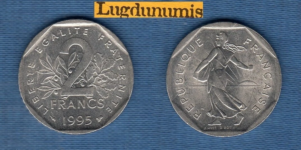 2 Francs Semeuse 1995 TTB SUP - V République 1959 - / - Photo 1/1