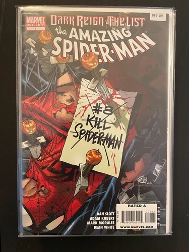 Dark Reign The List Amazing Spider-Man 1 High Grade 9.6 Marvel Comic D86-104