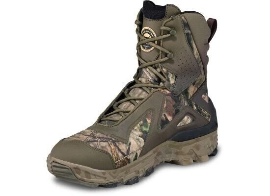 RED WING Irish Setter 826 Vaprtrek LS Primaloft Dry Camo Hunting Boots Mens 8.5 - Image 2 of 4