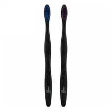 Plant Based Toothbrush Sensitive Blue & Purple 2 Count By The Humble Co