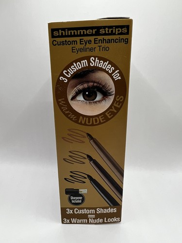 Physicians Formula Shimmer Strips Custom Eye Enhancing Trio Nude Eyes #233001Q - Picture 4 of 5