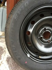 Cerchio ferro gomma Dunlop 185 65 R15 88T Renault Scenic Megane New nuovo