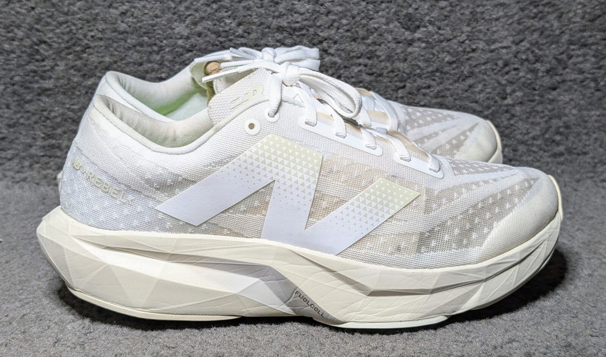 New Balance Fuelcell V4 Womens Shoes 11 Wide White Running