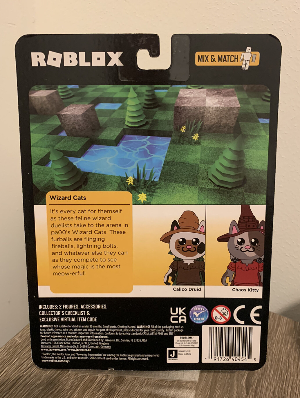 Roblox Wizard Cats Brand New And Sealed eBay