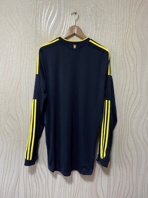 CHELSEA 2009 2010 AWAY SHIRT JERSEY ADIDAS E84275 LONG SLEEVE sz L