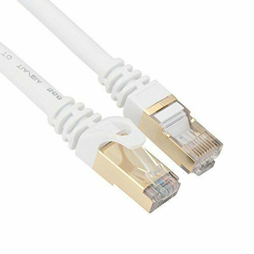 Ethernet Cable CAT7 CAT 7 6FT 10FT 20FT 50FT 100FT 200FT LAN RJ45 lot Network - Picture 11 of 36