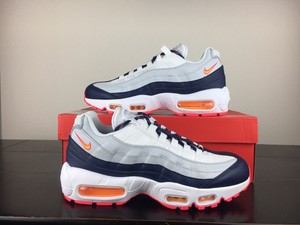 air max 95 navy blue and orange