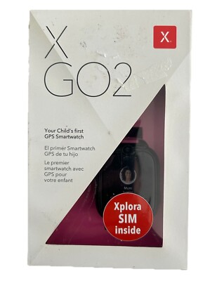 Xplora XGO 2 Smartwatch for Kids GPS 4G Water Resistant - Pink Band
