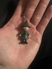 Moominvalley Snufkin Moomin Mini Figure Keychain Zip Pull