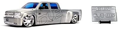 JADA TOYS, 1999 CHEVY Silverado Dooley, 1/24, JAD253745016