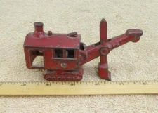 Original Antique AC Williams Cast Iron Steam Shovel Hubley Arcade !