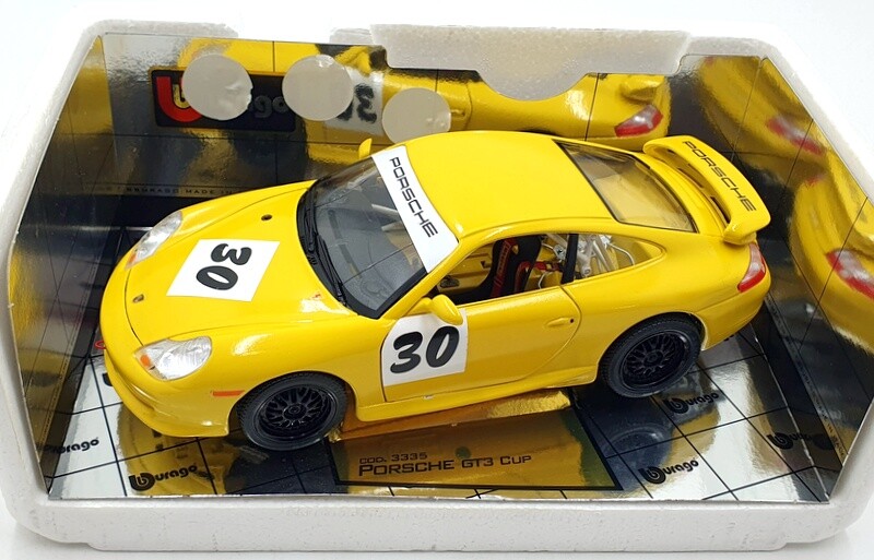Burago 1/18 Scale Diecast 3335 - Porsche GT3 Cup #30