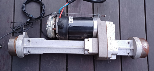 Antrieb Motor MBT1141IM Elektrorollstuhl Meyra Optimus Getriebe GW50 - Bild 6 von 9