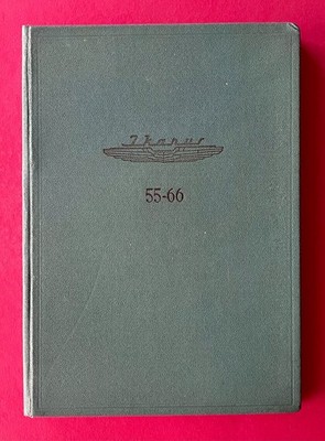 altes Buch Bedienungsanweisung 1965 IKARUS 55 - 66 Bus   ( F25347
