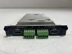 UNTESTED CRESTRON INPUT CARD HDCP2 DMC-4K2-HDO FOR DM SWITCHES — photo 2