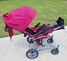 Convaid Rodeo 12 Transit Stroller Special Needs Tilt Wheels Tilt Recliner