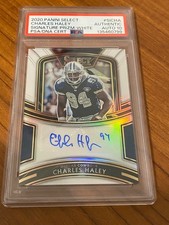 2020 Panini Select Charles Haley Prizm White SICHA 08/35 Dallas Cowboys PSA