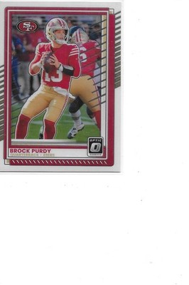 2025 Donruss Optic Brock Purdy San Francisco 49ers Football Card #38