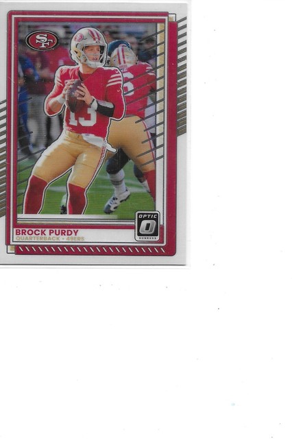 2025 Donruss Optic Brock Purdy San Francisco 49ers Football Card #38