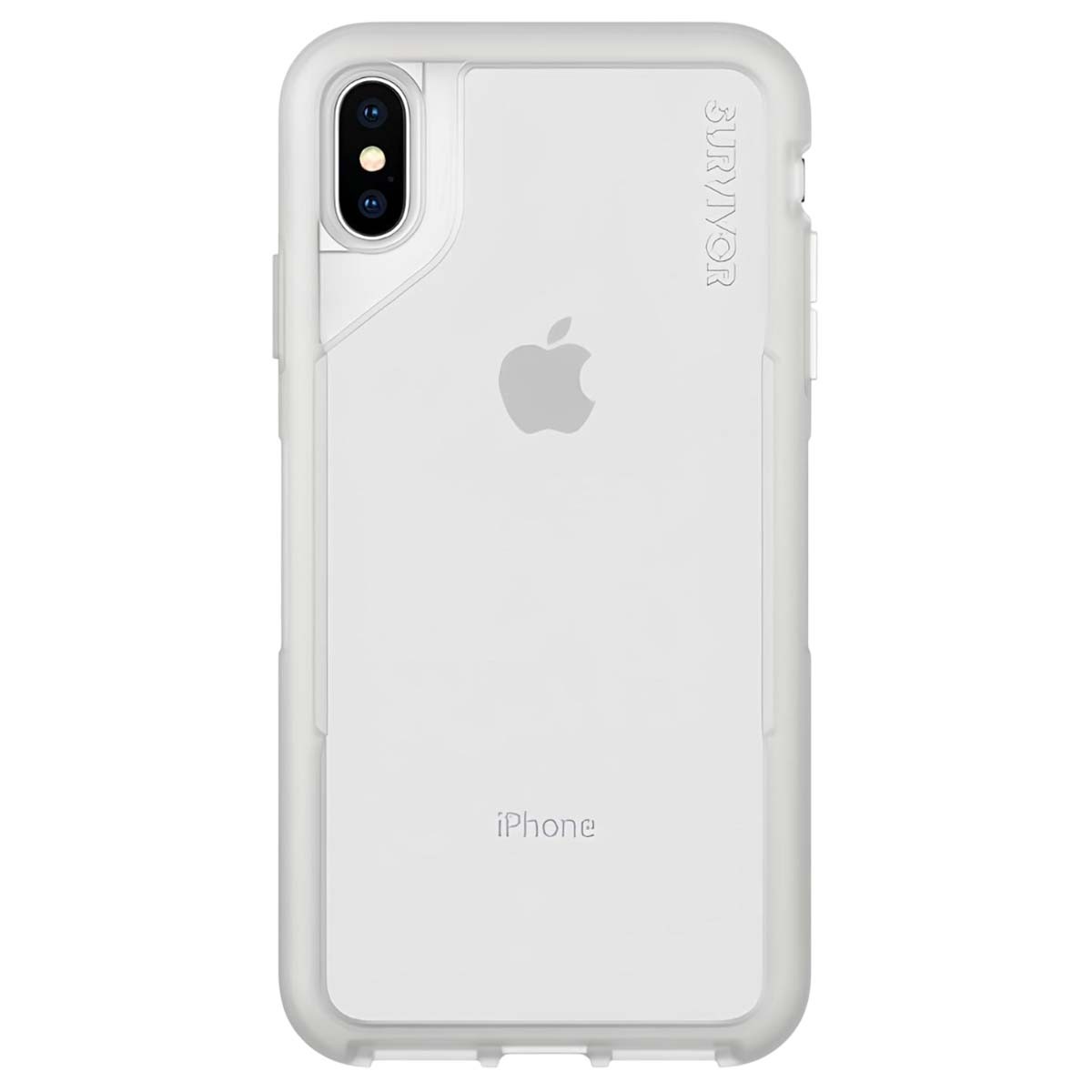 Coque iPhone Xs Max antichoc et translucide avec protection slim noire