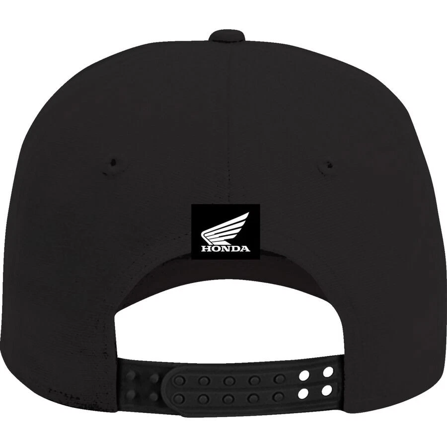 Honda Apparel World Champ Hat - Black LEM25-H49 - Image 2 of 2