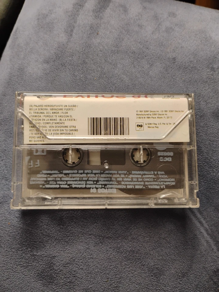 Extitos 91 LMK Music Cassette Tape Latin Pop - Imagem 2 de 4