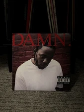 DAMN. By Kendrick Lamar Vinyl Record (Green Target Exclusive) (Used)