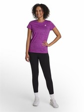 Reebok Womens Short Sleeve Tee in Fuchsia