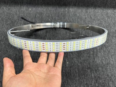 Quad Row 17.5'' Cold White Wheel Well Lights Bluetooth Waterproof