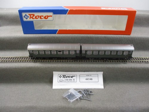 Roco Spur H0 44146 Personenwagen Set 2-teilig der DB Umbauwagen 3. Klasse in OVP | Condition: Gebraucht