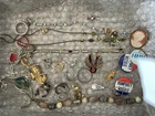 Costume Jewelry Mixed Lot Of 5 + Lbs For Wear Or Resale Misc Vintage Modern # 0