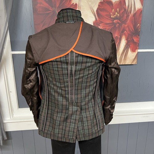 Paul Smith Blazer Jacket Mens 38S Short Slim Fit Wool Nylon Flannel Metal Button - Picture 11 of 12