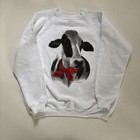 Vintage Y2K Global Impressions Cow With Bandanna Sweatshirt Large