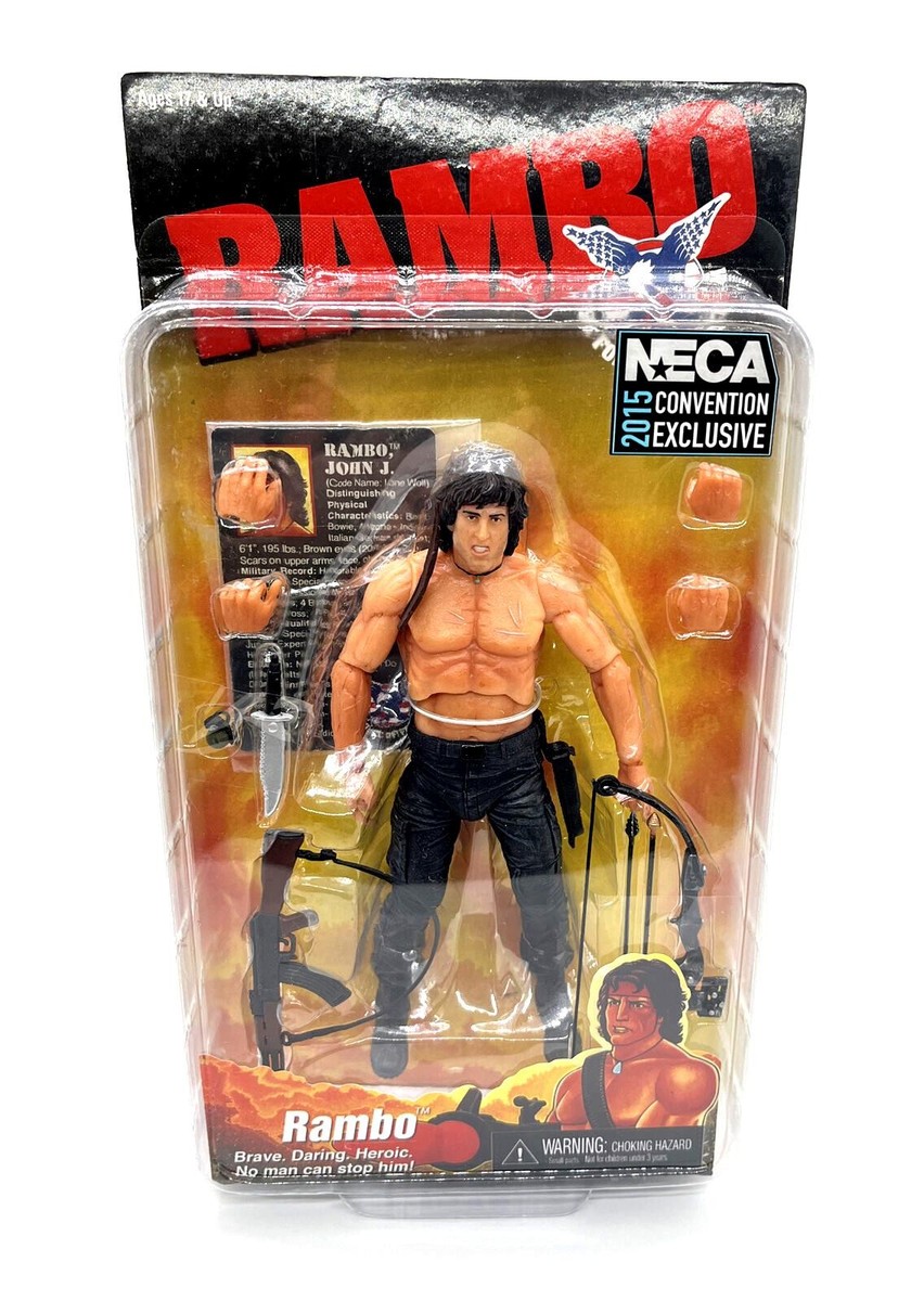 RAMBO フィギュア NECA Rambo Force Of Freedom Exclusive Sylvester Stallone SDCC 2015