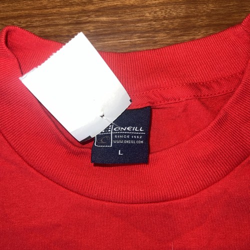 Vintage 90s O’Neill Oneill Logo Surfing Red T-shirt Sz L Surf - Picture 4 of 6