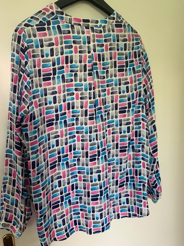 Bluse von ETERNA mehrfarbig Gr. 42 - Bild 3 von 4
