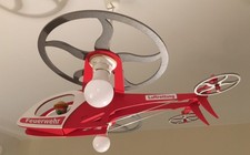 Elobra Pendelleuchteg 128145 Feuerwehrflugzeug